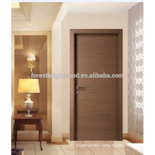 Hot home designs engineered veneered interior door, entry door rustic Wood